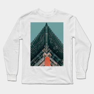 Asian Temple Long Sleeve T-Shirt